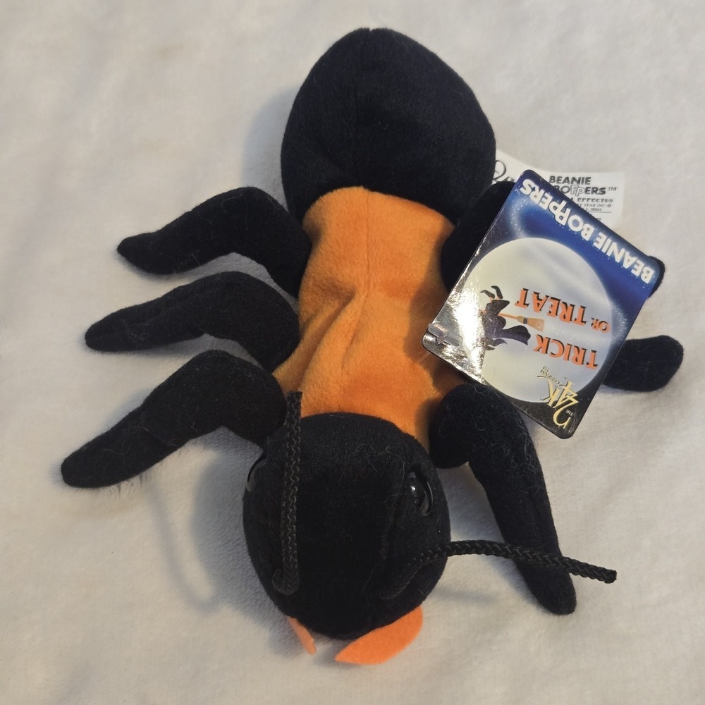 Vintage Samson Ant Halloween Plush Beanie Boppers Stuffed Animal NWT 1990s